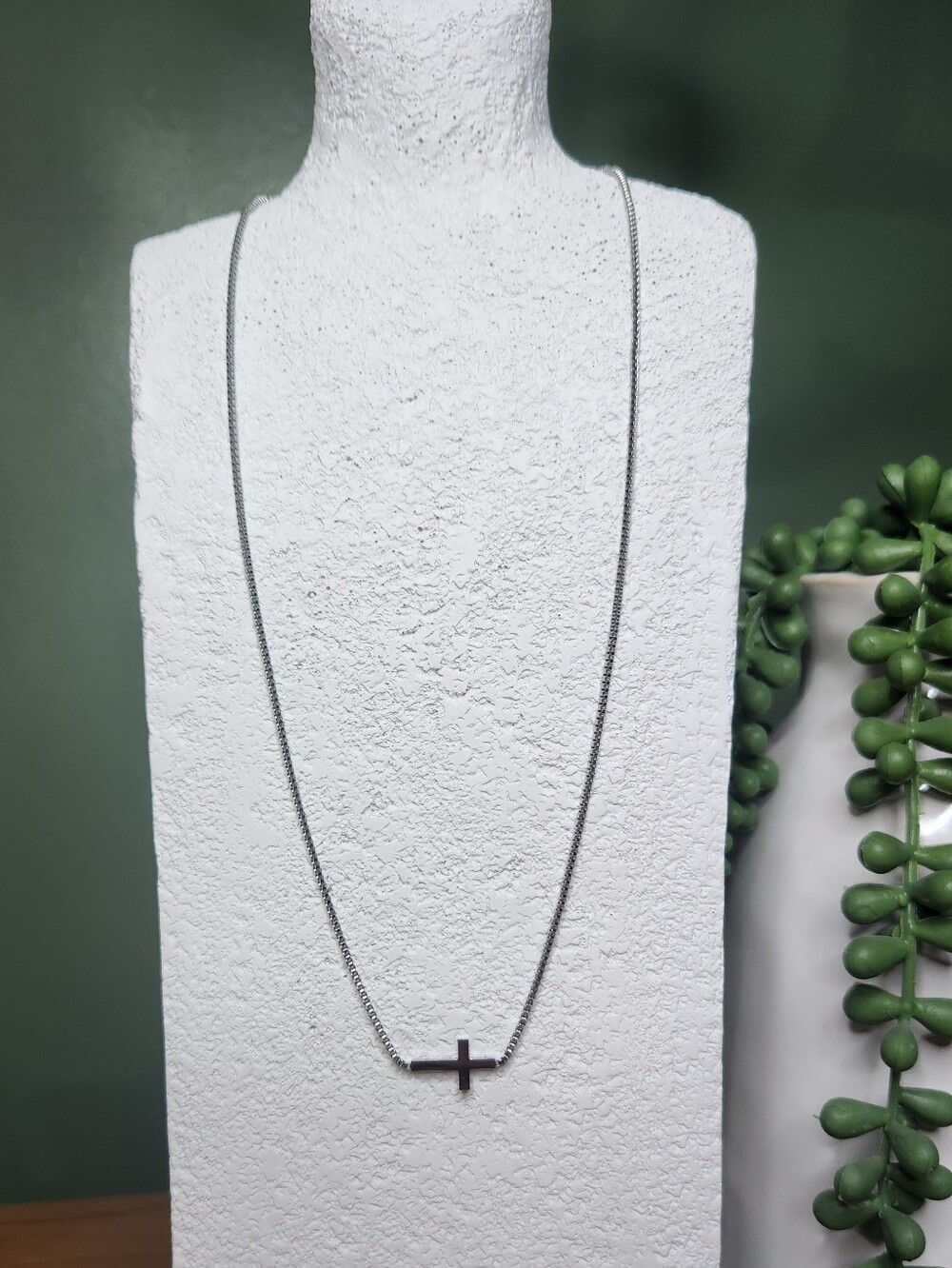 Stainless Steel Cross Necklace